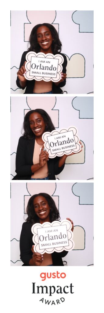 Gusto Payroll | 2024 Gusto Impact Award | The Photobooth Company