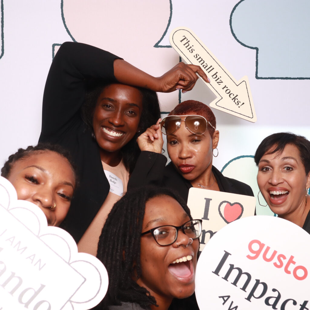 Gusto Payroll | 2024 Gusto Impact Award | The Photobooth Company